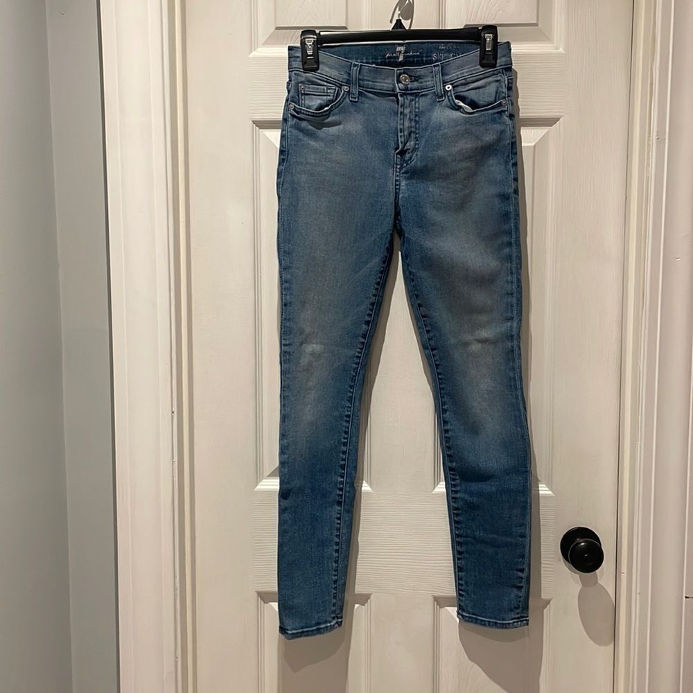 7 for all Mankind the skinny jean STRETCH SZ 25